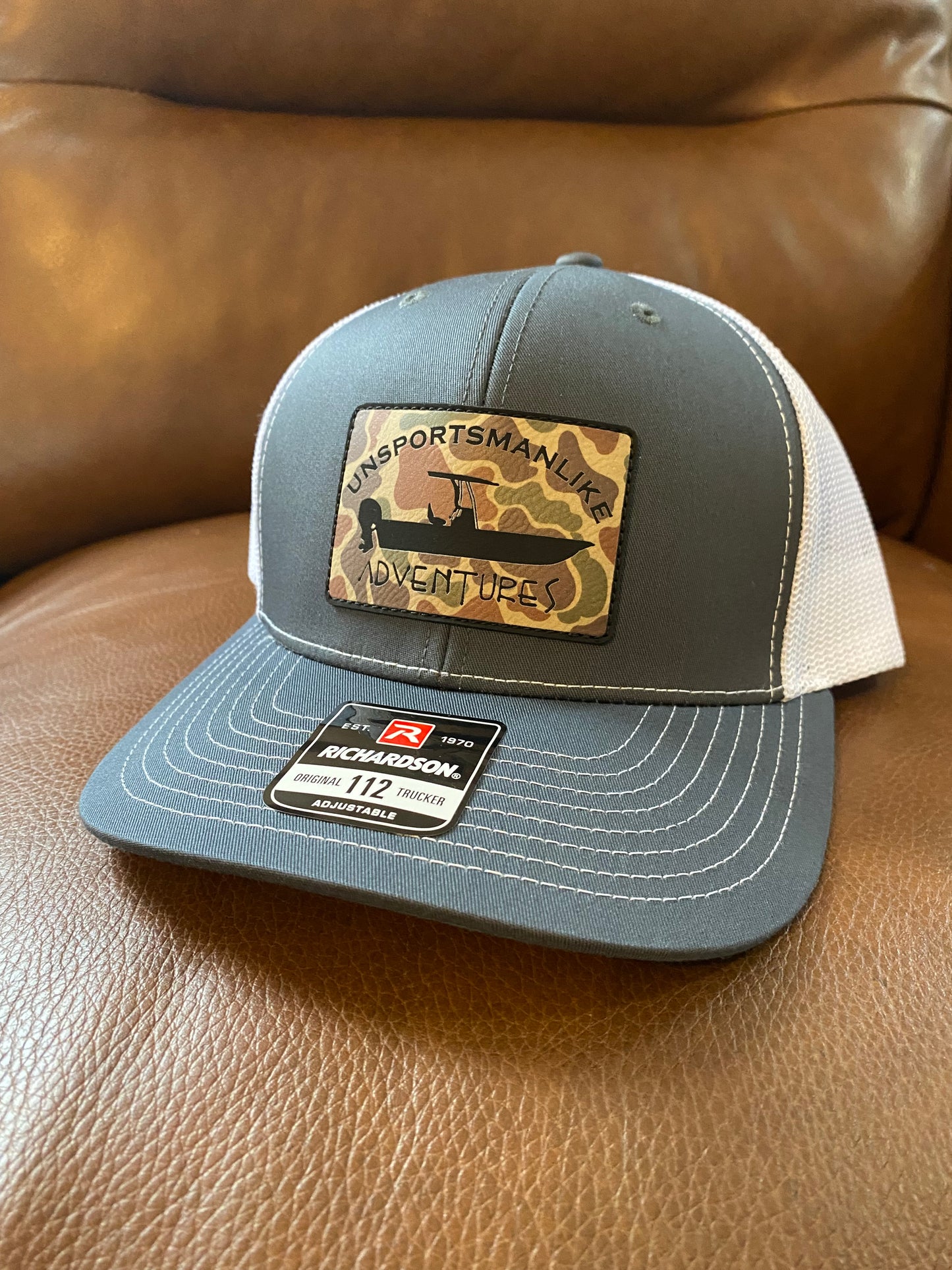 Florida US Inlaid - Tan - Navy/Khaki R112