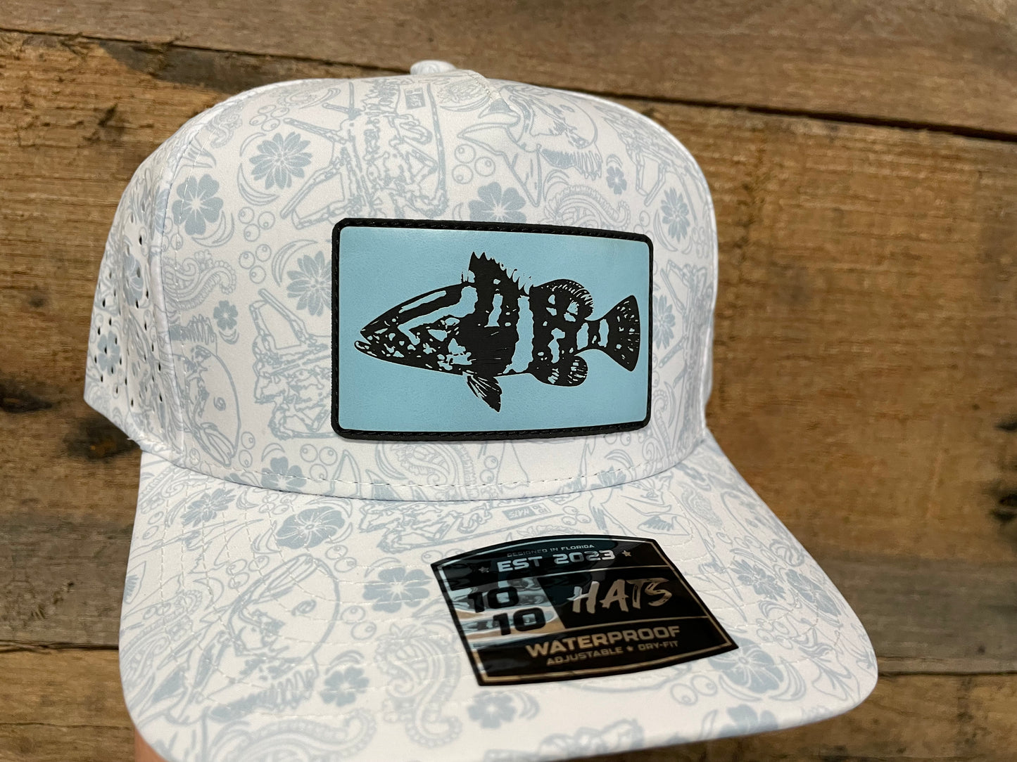 Grouper - Sky Blue - White Reef