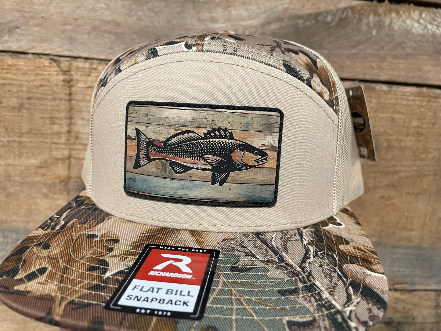 Redfish Rectangle - Weathered Wood - Realtree Advantage/Khaki