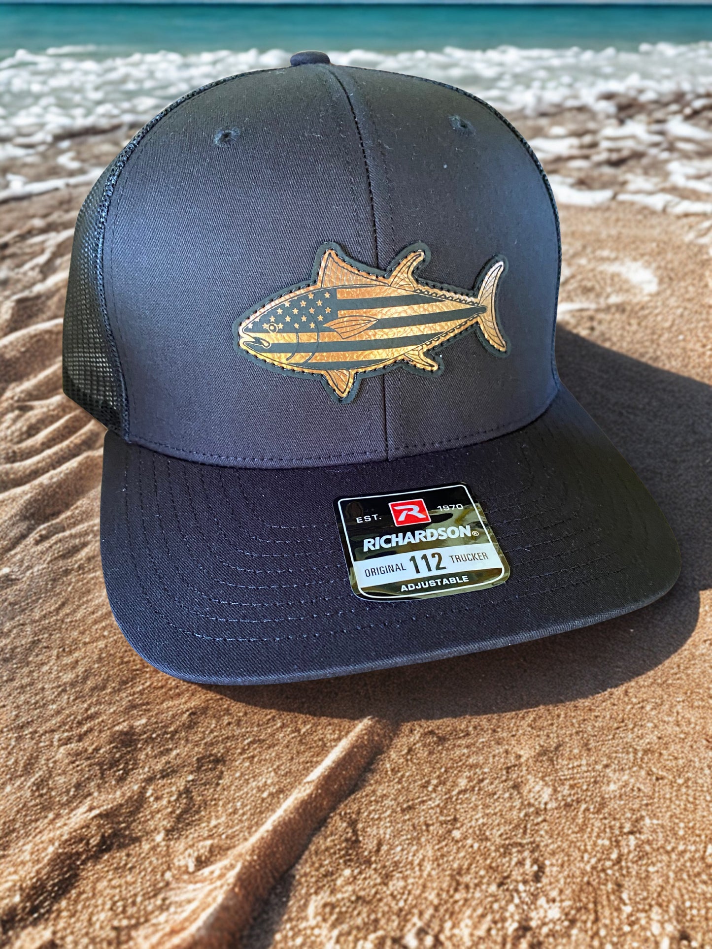 Tuna US Flag Inliad Patch Hat