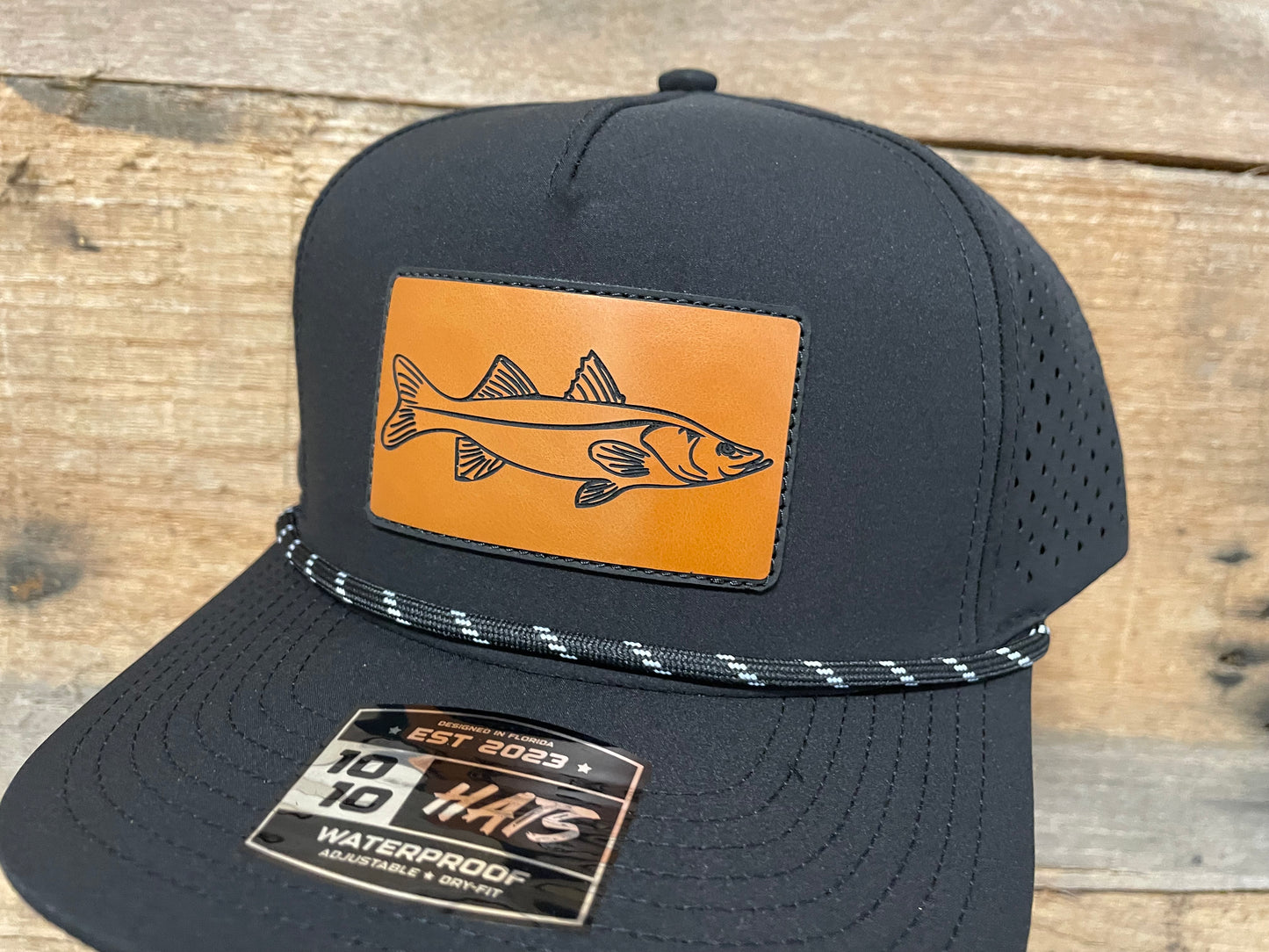 Snook - Buck - Black w/ Black Rope