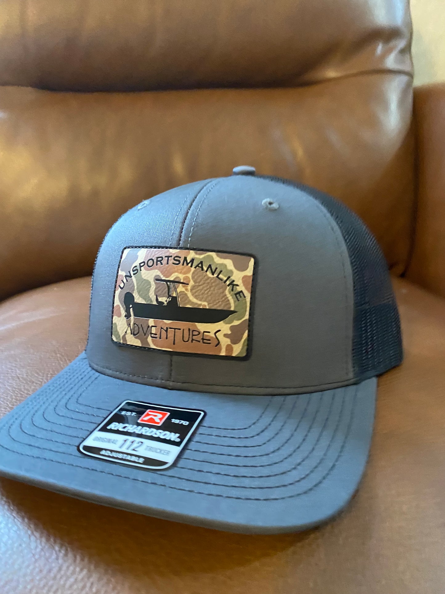 Florida US Inlaid - Tan - Navy/Khaki R112