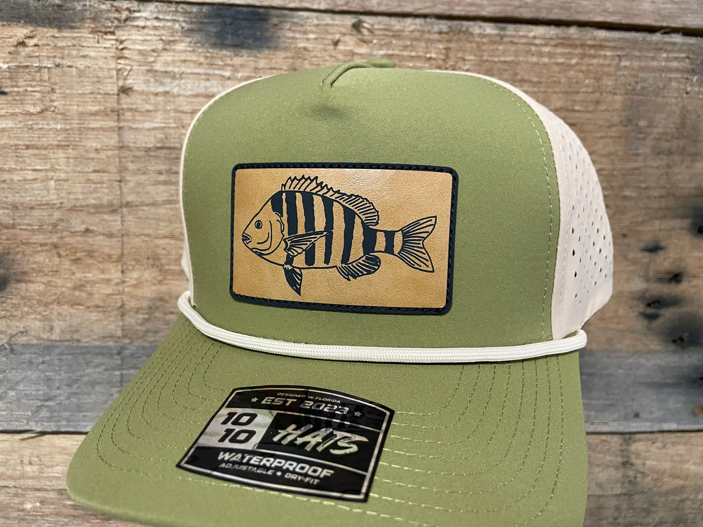 Sheepshead - Tan - Green and Tan