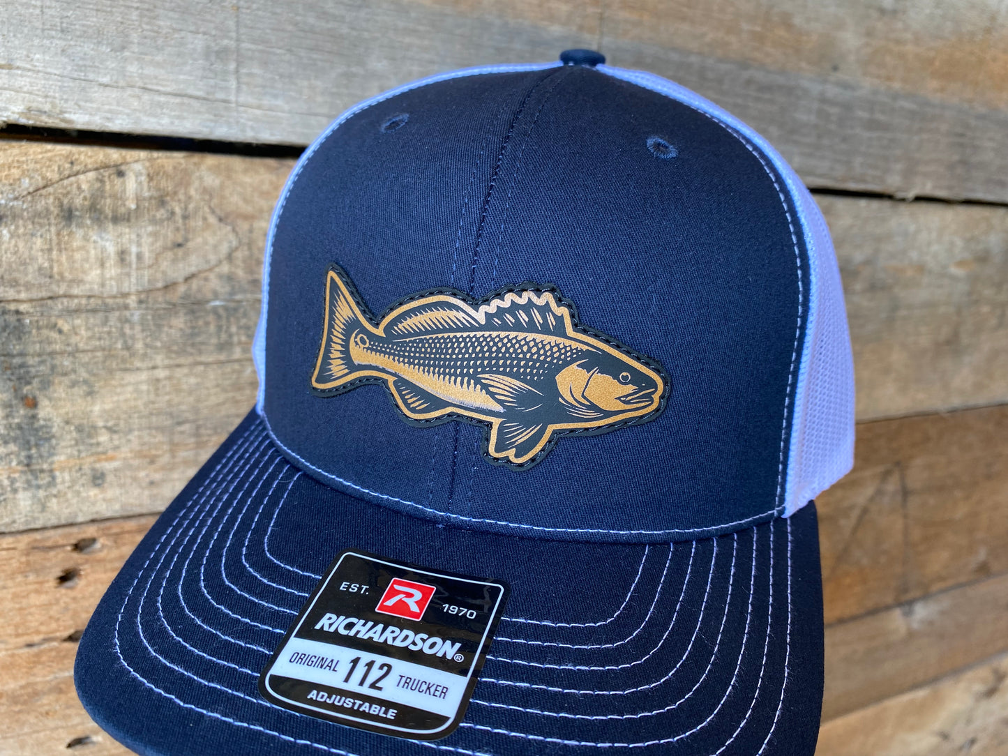 Redfish #2 - Tan on Black/Charcoal