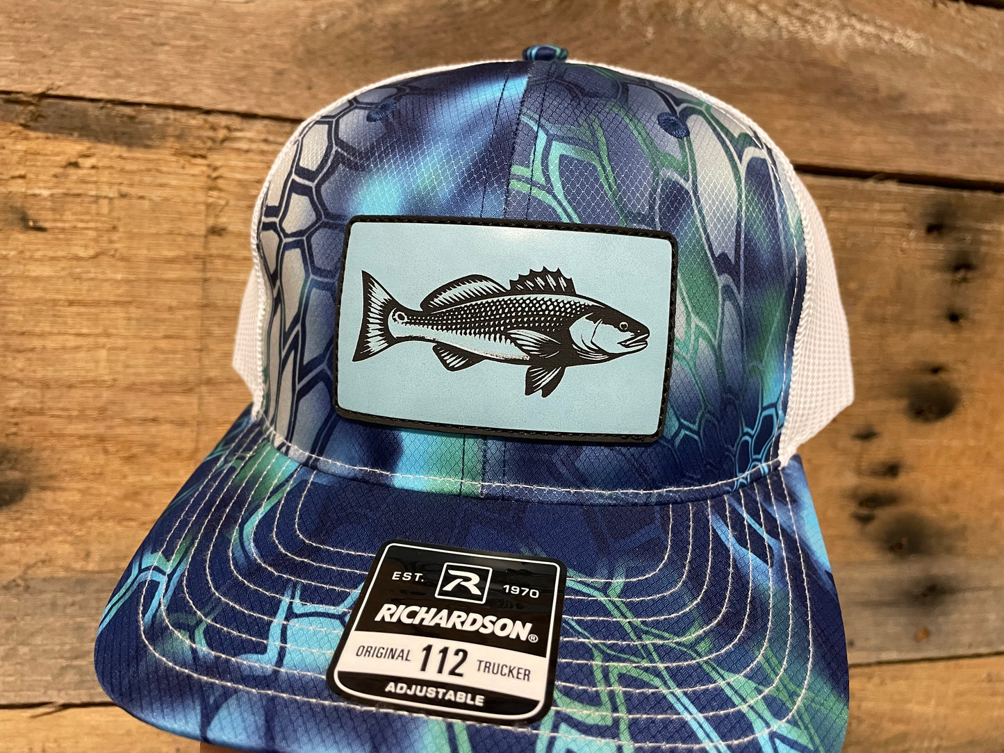 Redfish Rectangle - Sky Blue - Kryptek Pontus