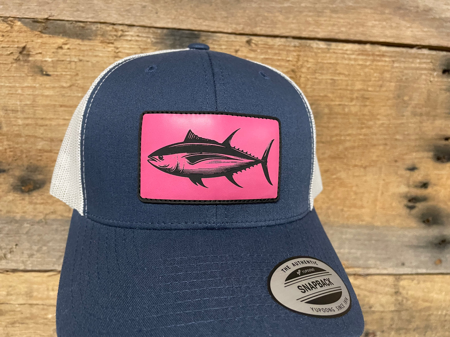 Tuna - Pink - Navy/Silver