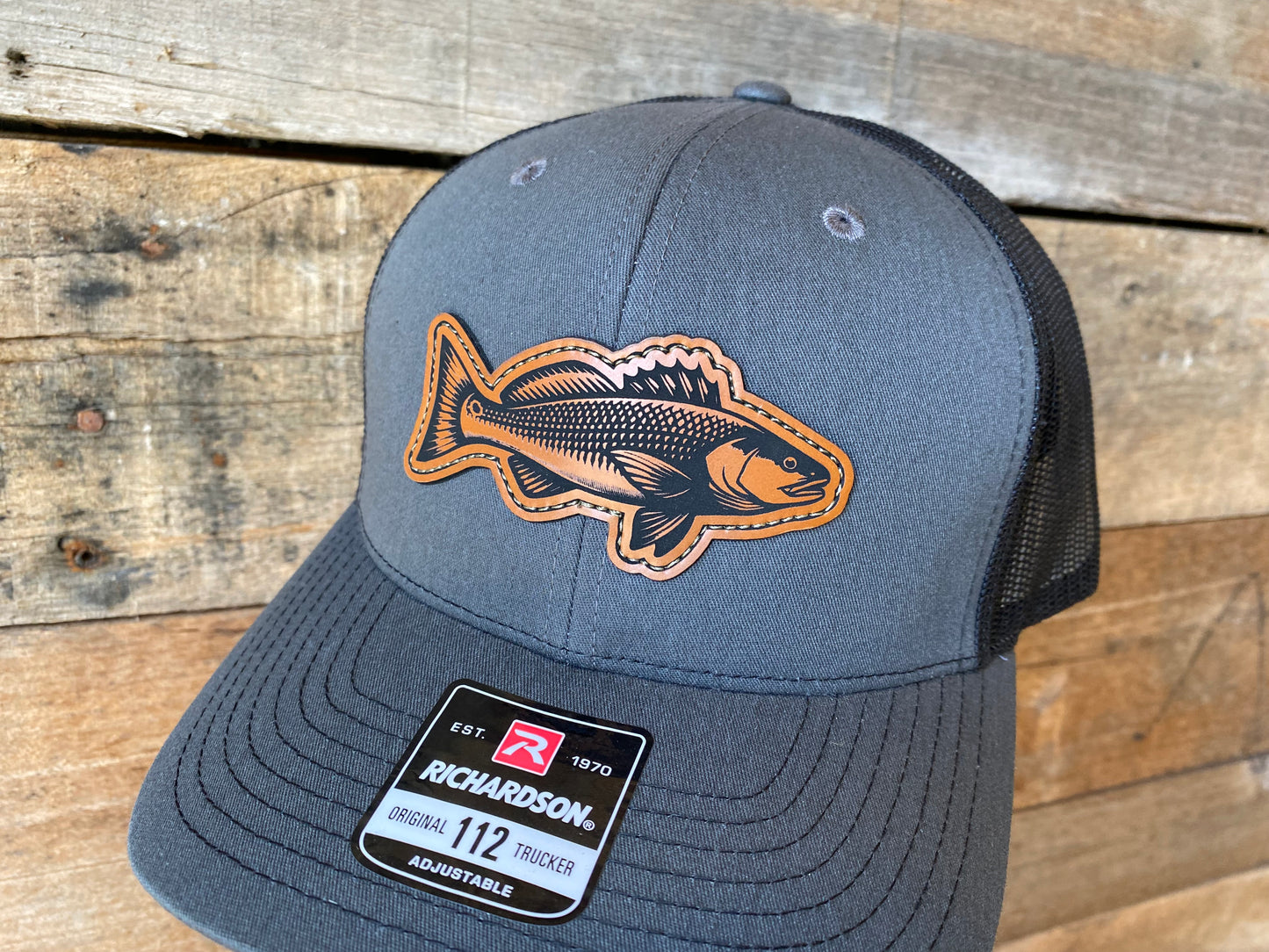 Redfish #2 - Buckskin on Charcoal/Black