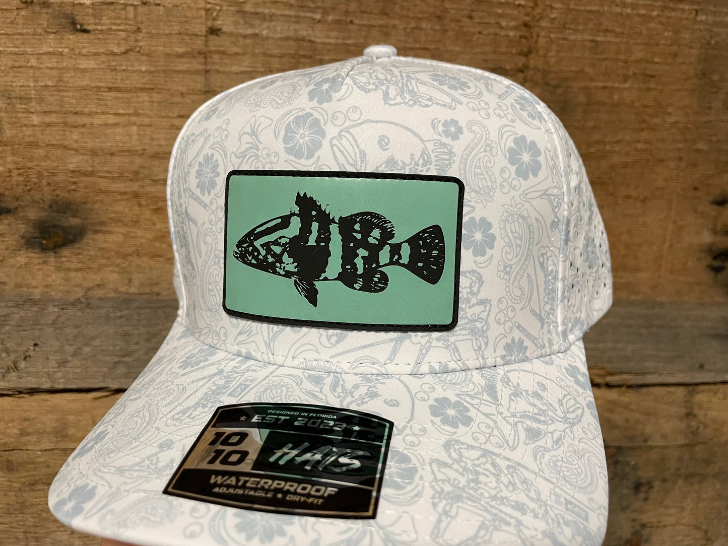 Grouper - Seafoam Green - White Reef