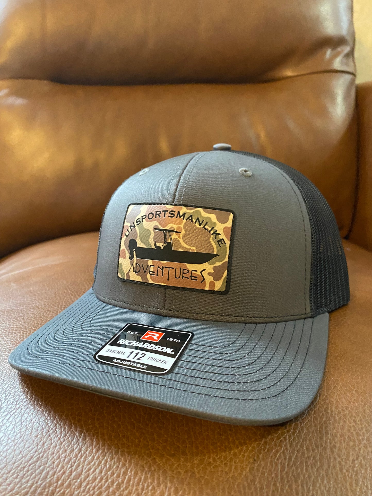 Florida US Inlaid - Tan - Navy/Khaki R112
