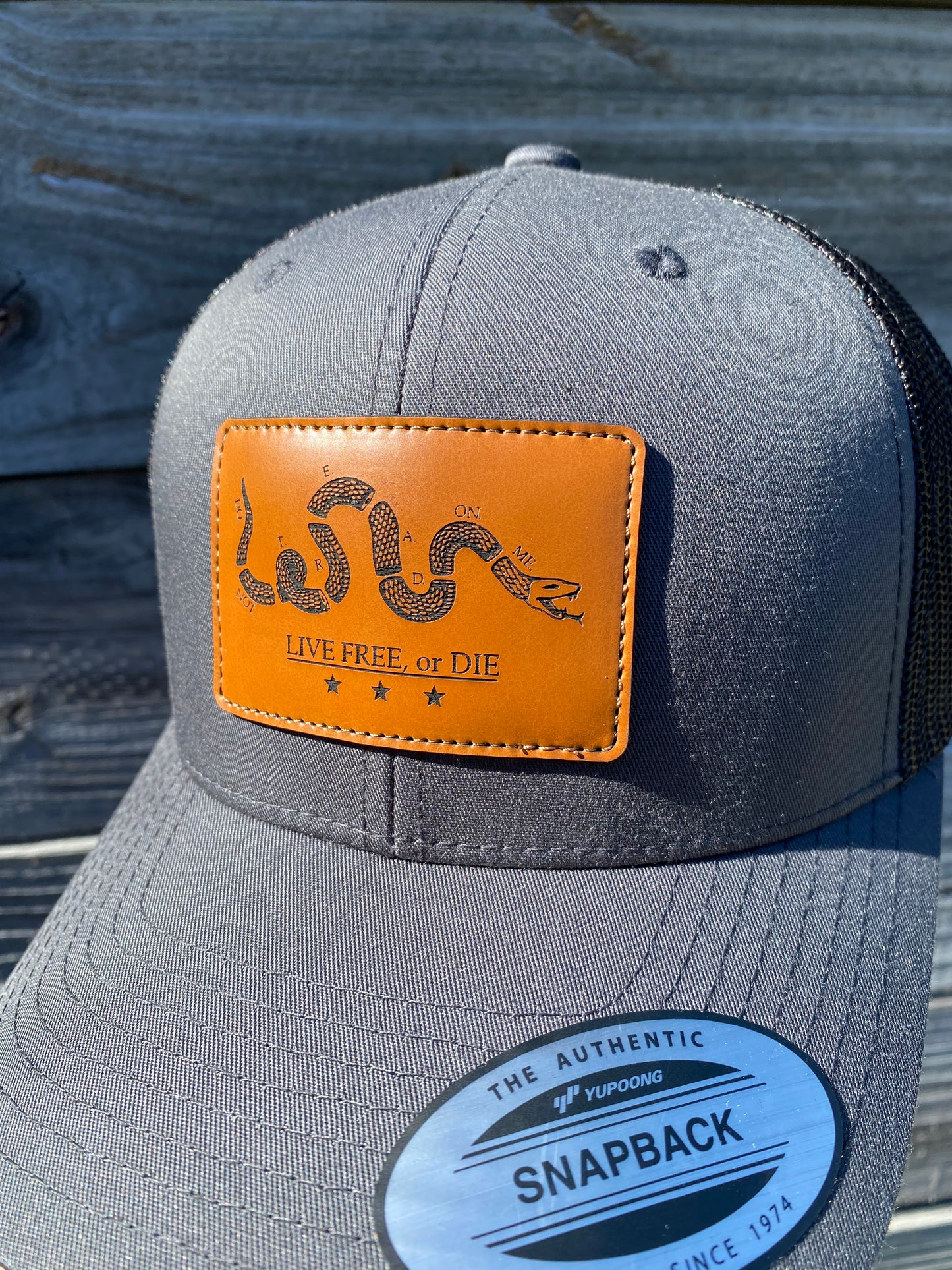 Live Free or Die Patch Hat
