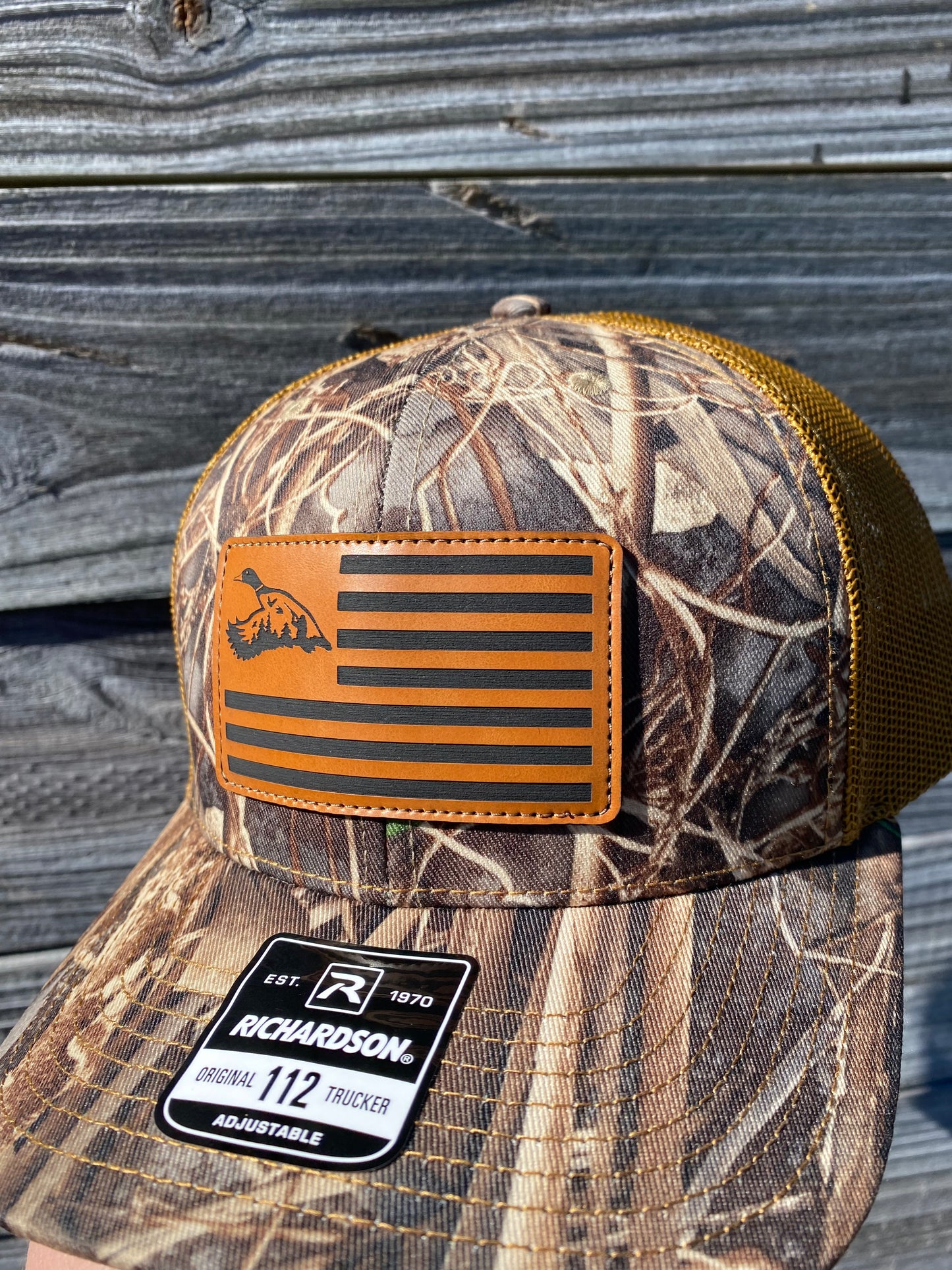 Duck Hunt Flag Patch Hat
