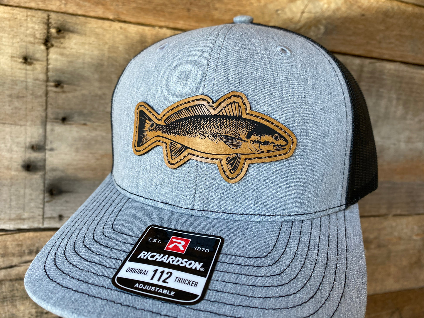 Redfish #1 - Tan on Heather Grey/Black