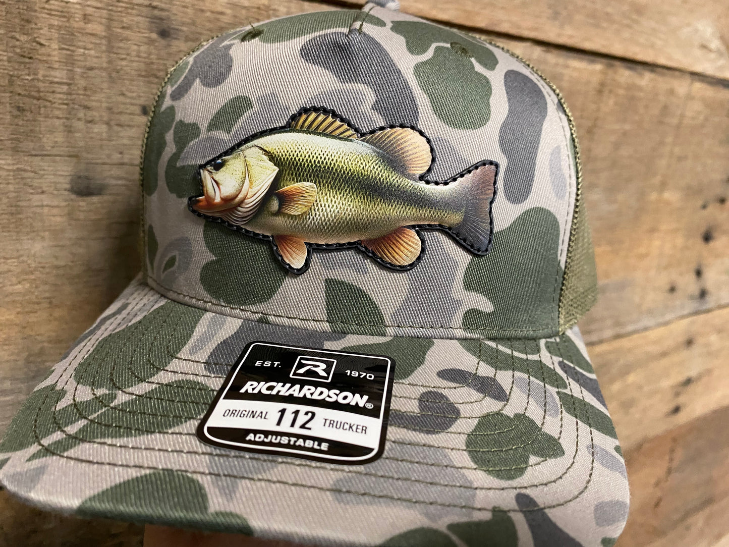 Bass Full Color - Marsh Camo