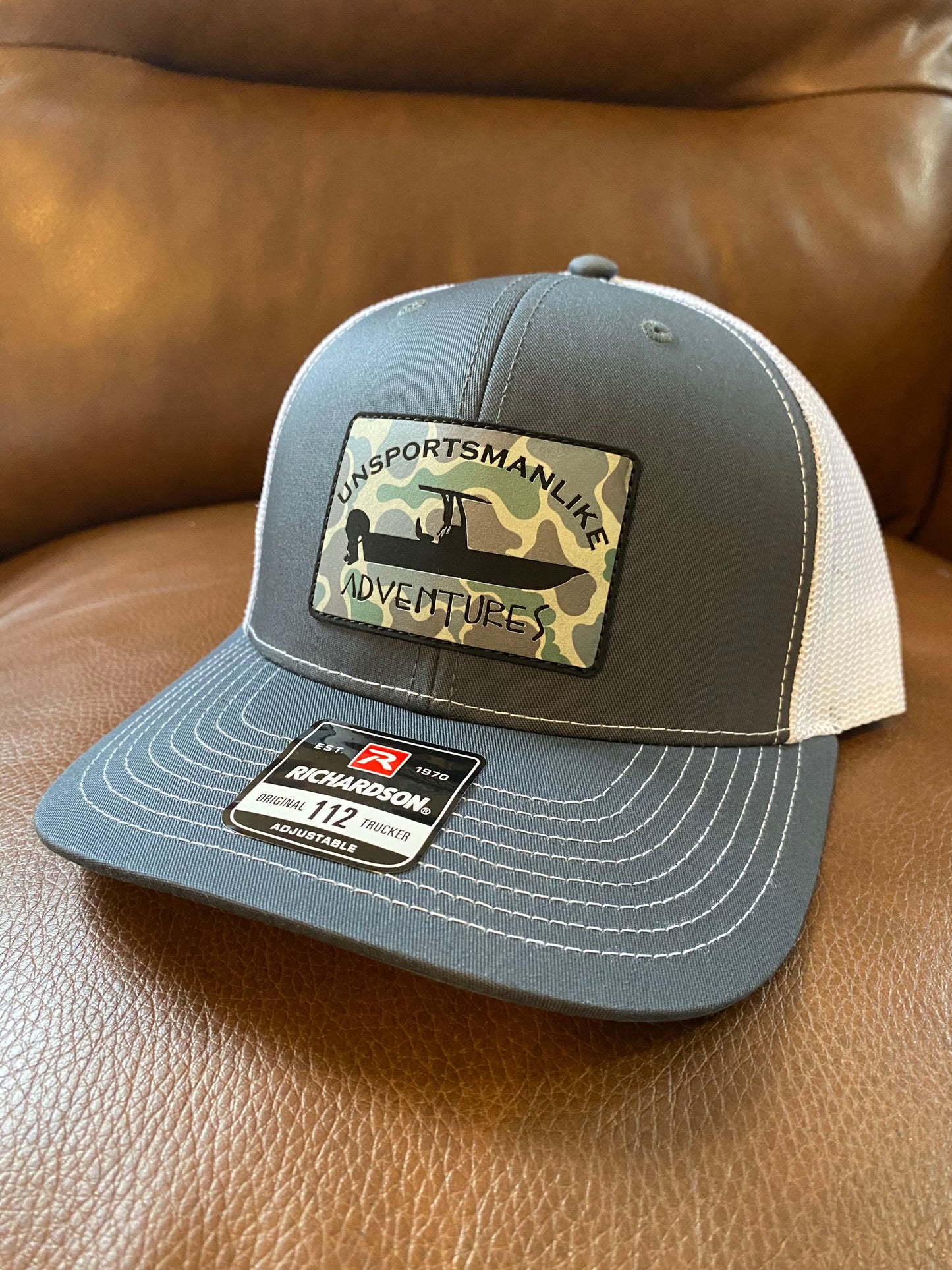 Florida US Inlaid - Tan - Navy/Khaki R112