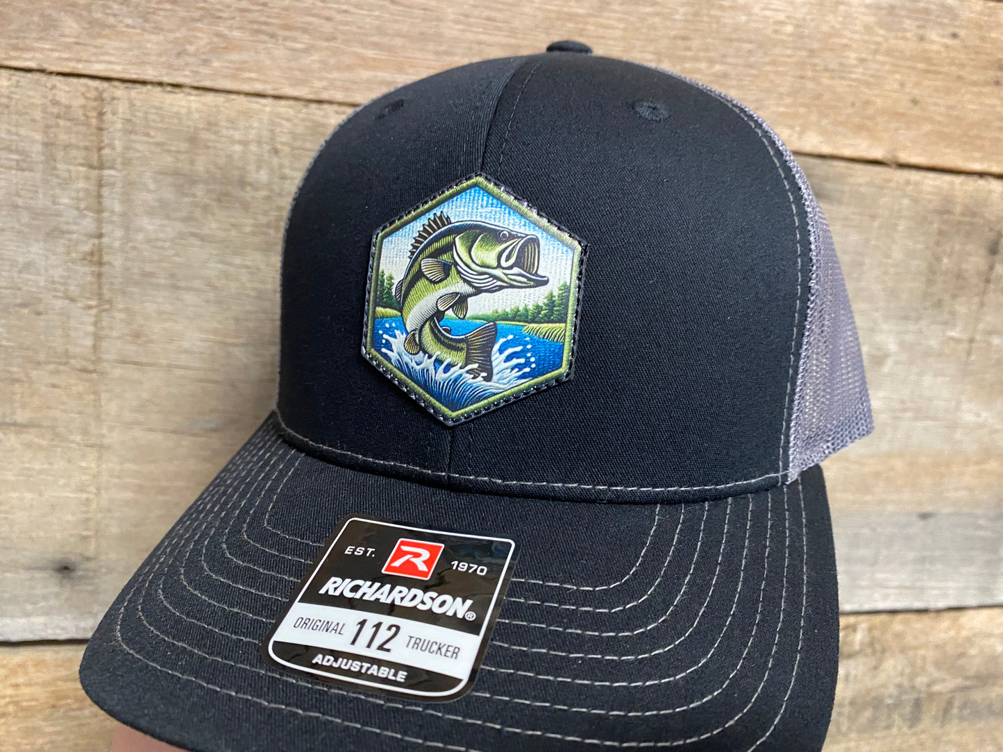 Jumping Bass Color Hex - Black/Charcoal