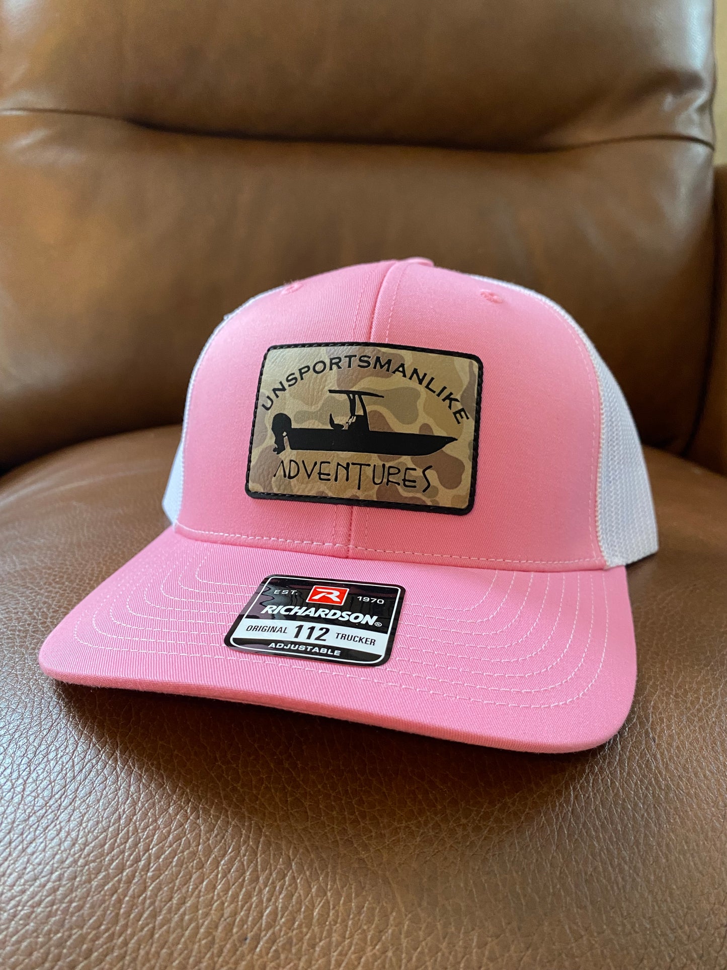 Florida US Inlaid - Tan - Navy/Khaki R112