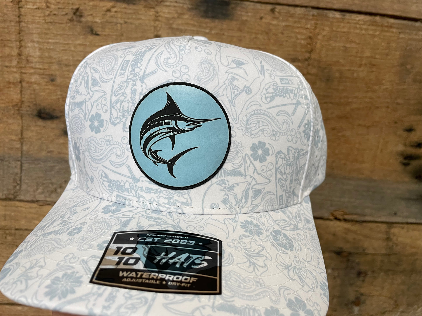 Swordfish - Sky Blue - White Reef