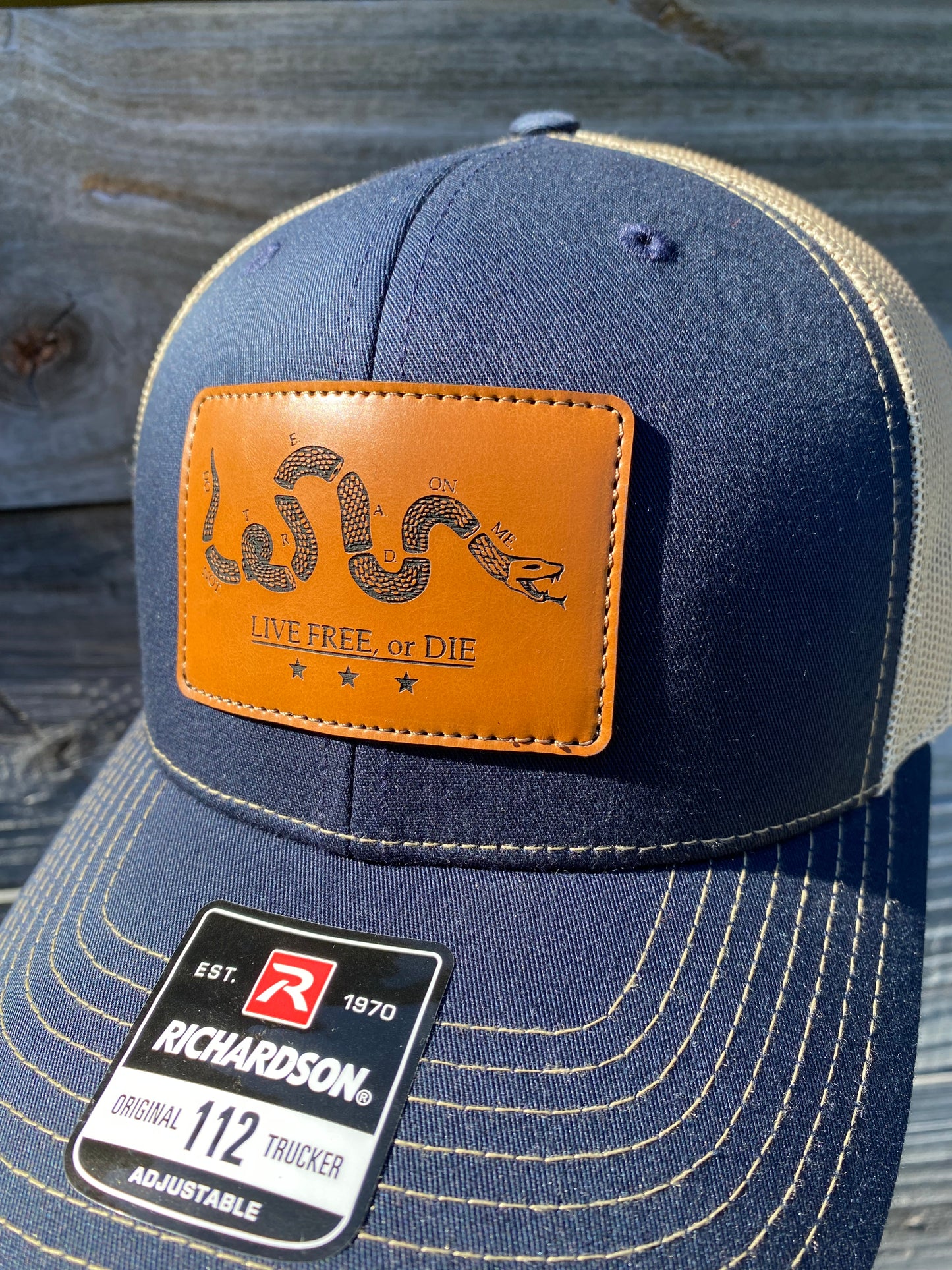 Live Free or Die Patch Hat