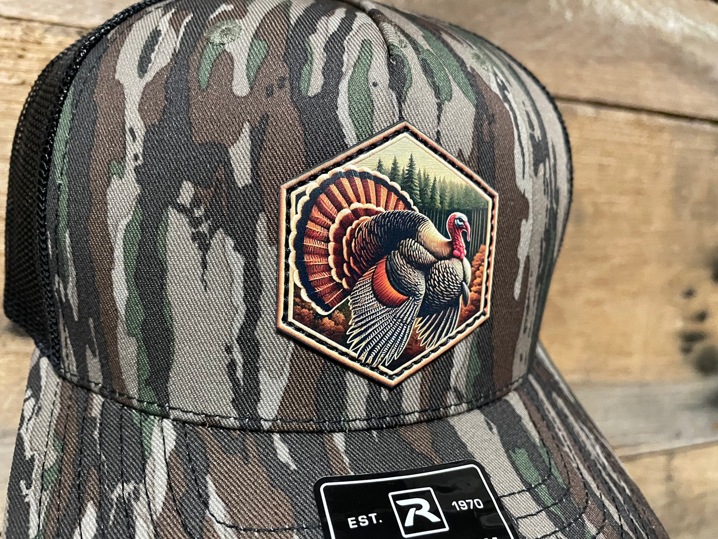Turkey Full Color Patch Hat
