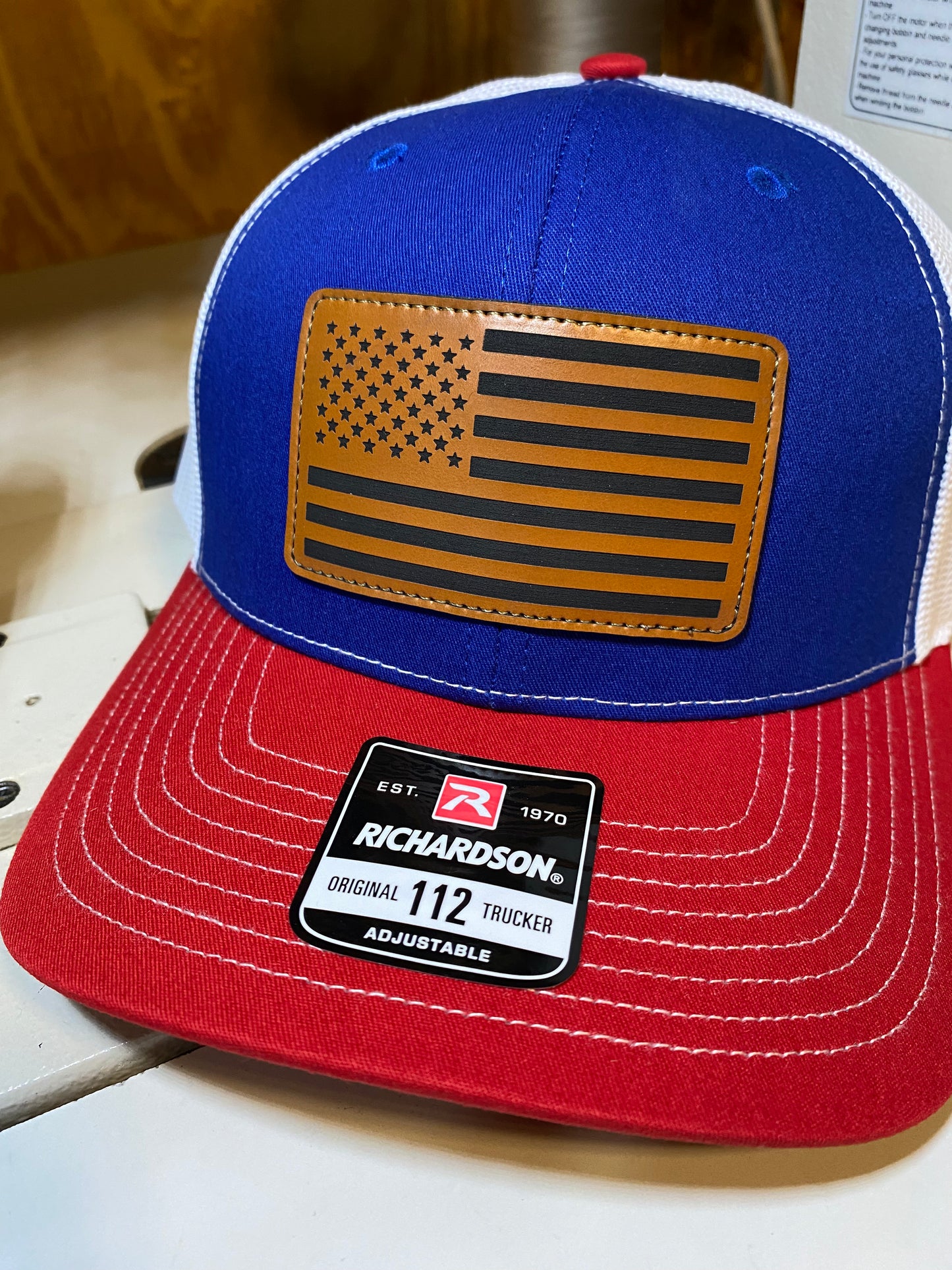 US Flag Patch Hat