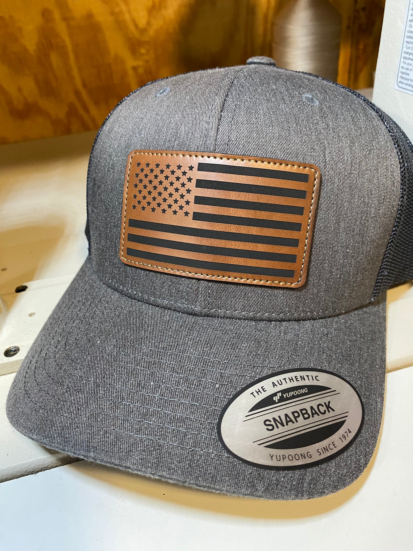 US Flag Patch Hat