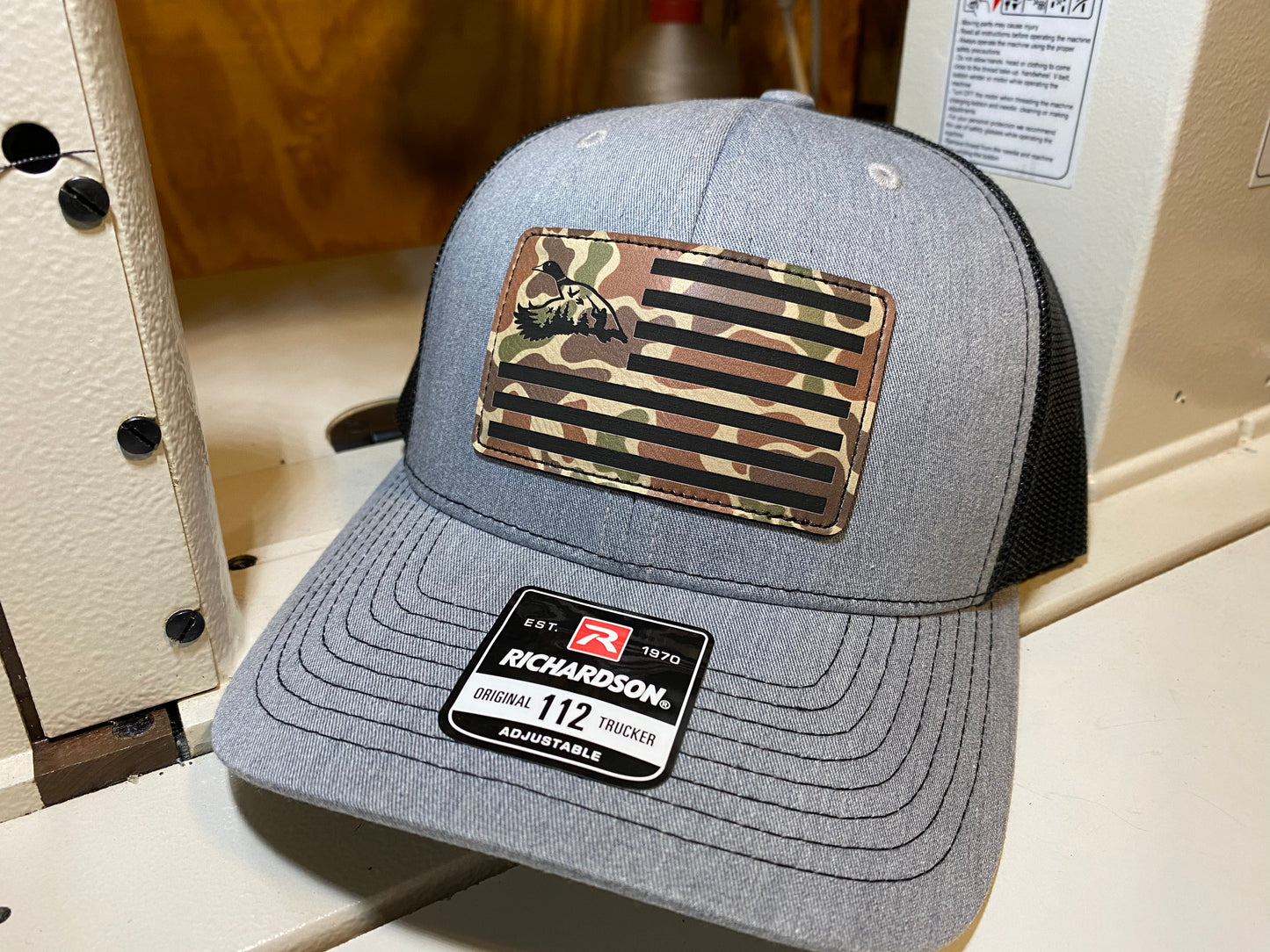 Duck Hunt Flag Patch Hat