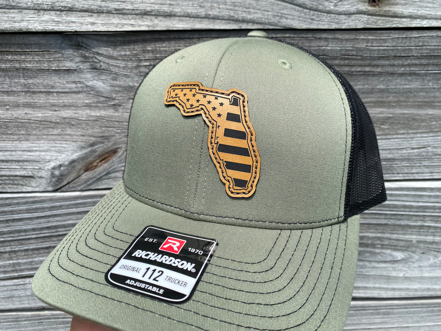 Florida US Inlaid - Tan - Loden/Black R112