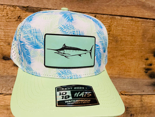 Marlin - Seafoam Green - Pastel Palms