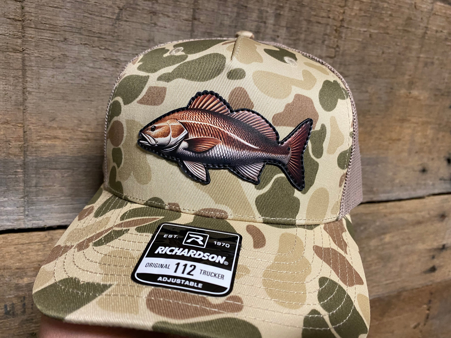 Redfish Full Color - Harvest Duck Camo