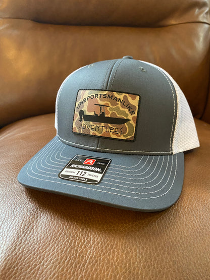 Florida US Inlaid - Tan - Navy/Khaki R112
