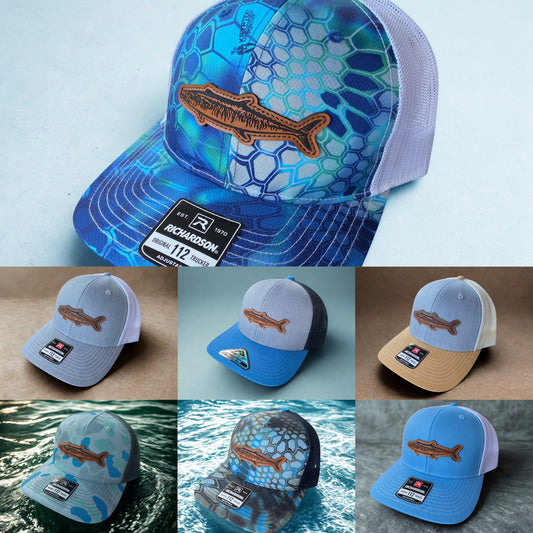 Kingfish Patch Hat