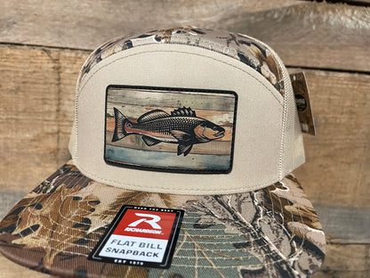 Redfish Rectangle - Weathered Wood - Realtree Advantage/Khaki