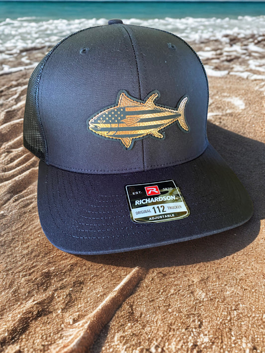 Tuna US Flag Inliad Patch Hat