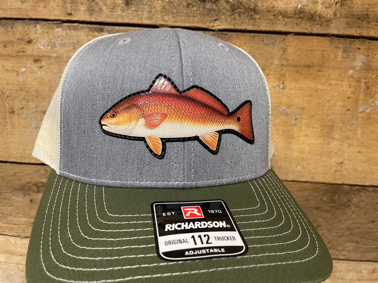 Premium Redfish Patch (In Stock Options)
