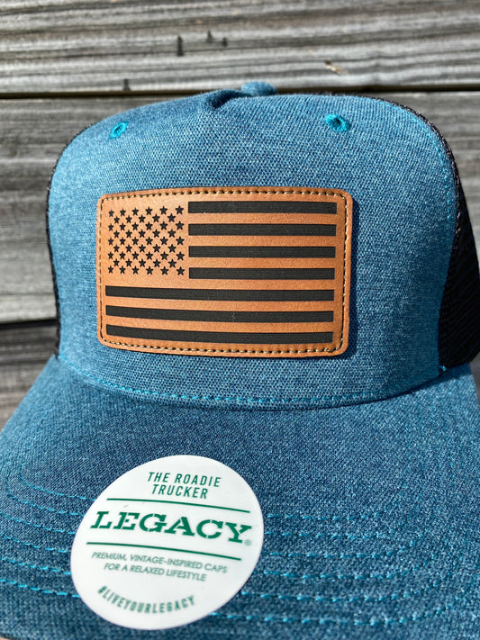 US Flag - Rawhide - Marine Blue Legacy Roadie