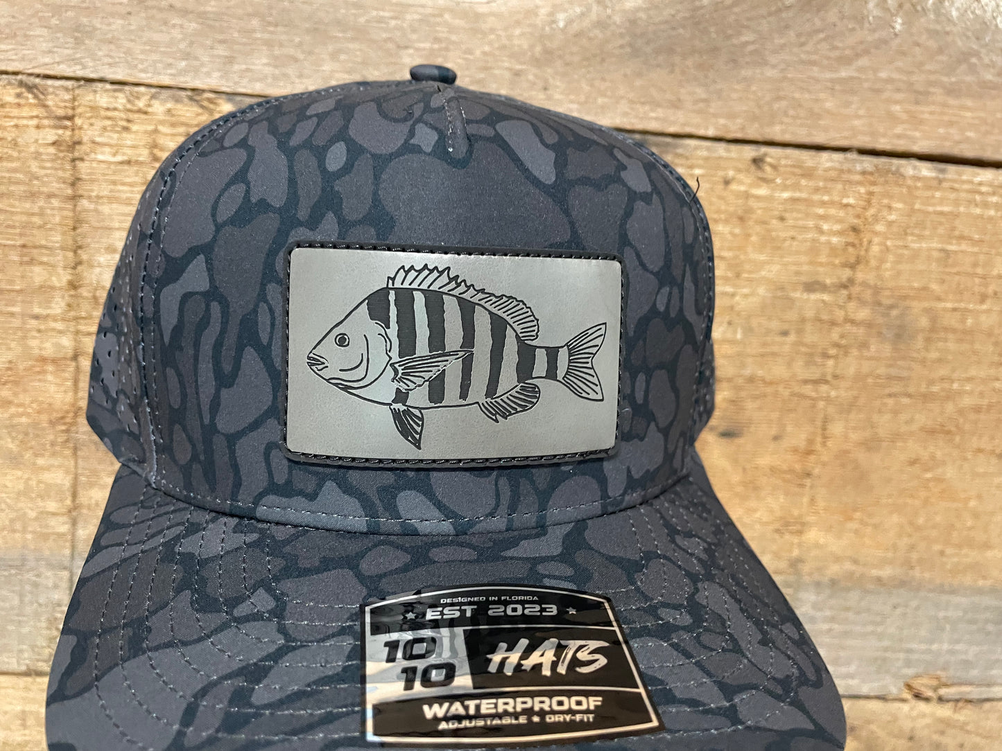 Sheephead Rectangle - Flint Grey - Blackout Camo