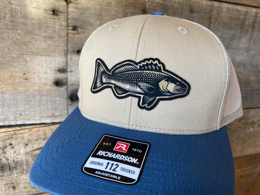 Redfish #2 - Duck Camo on Khaki/Legion Blue
