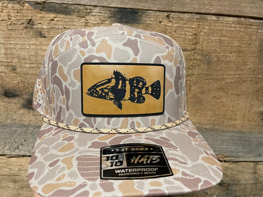 Grouper Hat - Tan - Wild Desert Camo