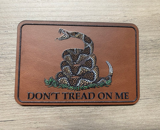 Don’t Tread On Me Texture Full Color Patch Hat