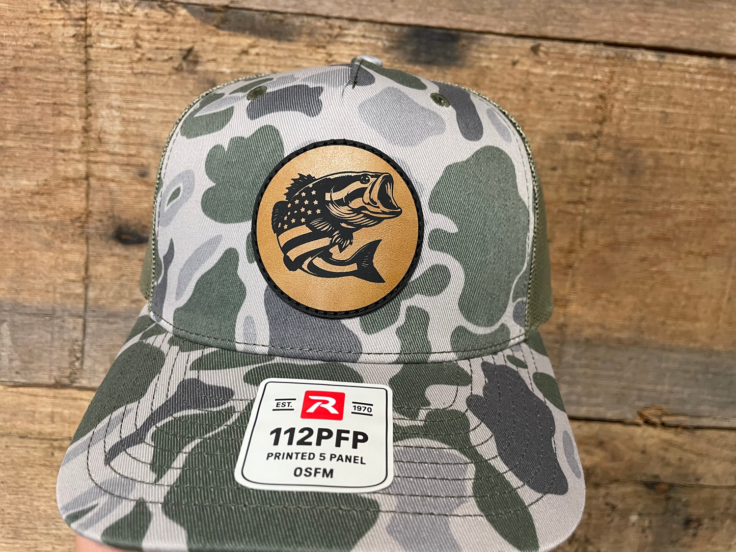 Bass Flag - Tan - March Duck Camo