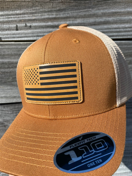 US Flag - Saddle Tan - Caramel/Khaki FlexM110