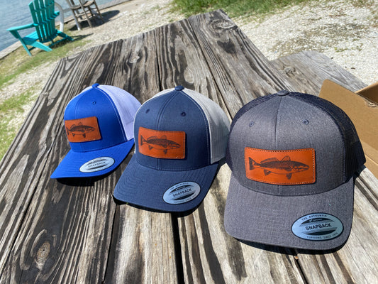 Redfish Rectangle Patch Hat