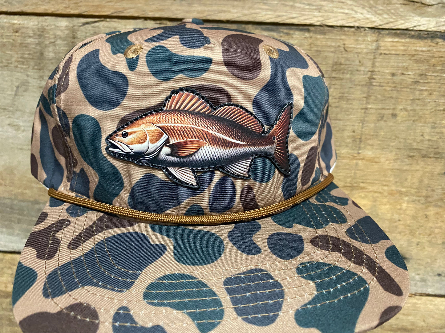 Redfish Full Color - Delta Old's Cool Camo Goat Rope