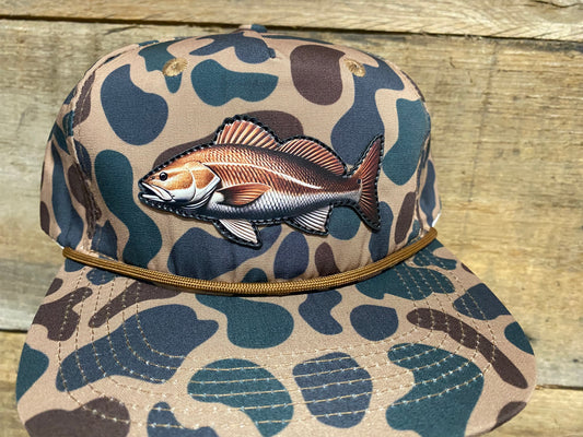 Redfish Full Color - Delta Old's Cool Camo Goat Rope