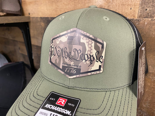 We the People Premium Printed Patch Hat