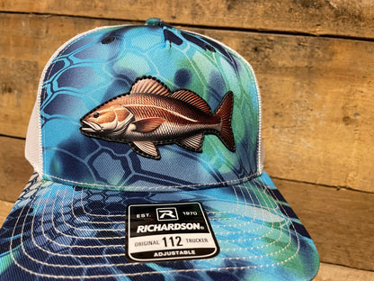 Redfish Full Color Patch Hat