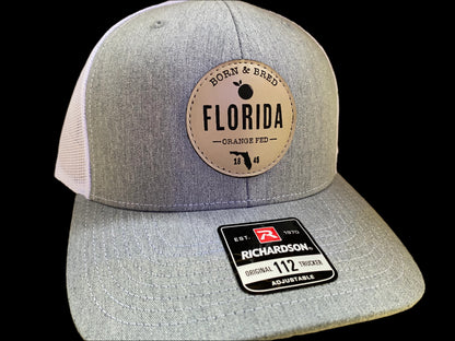 Orange Fed Patch Hat