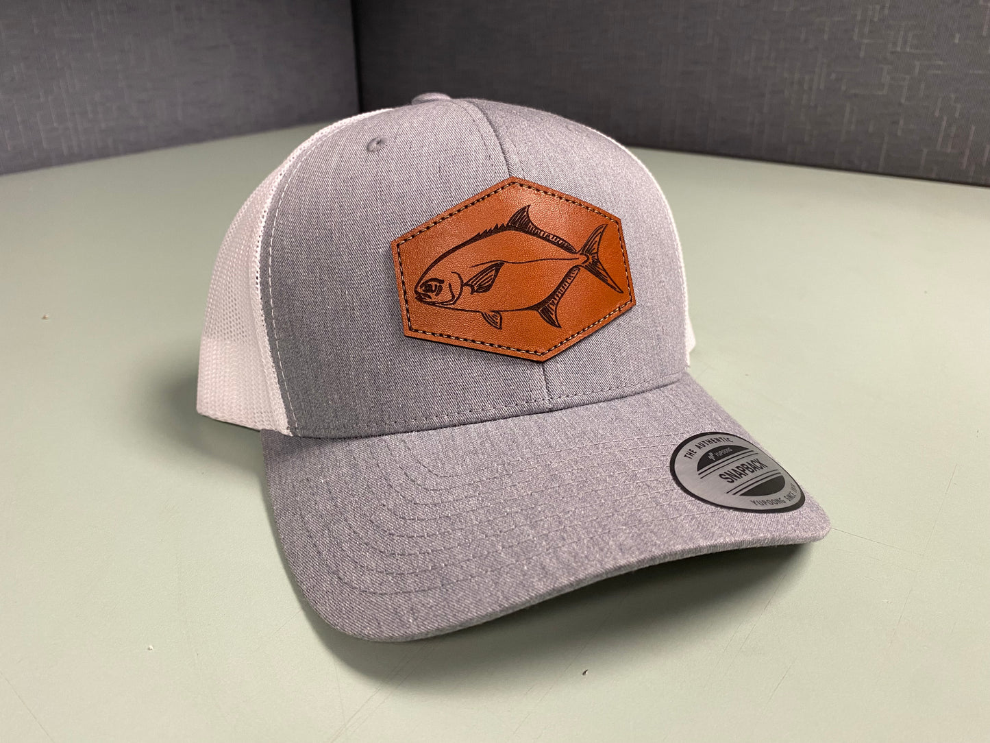 Pompano Hexagon Patch Hat