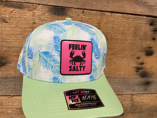 Feelin Salty Crab - Pink - Pastel Palms