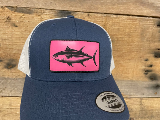 Tuna - Pink - Navy/Silver